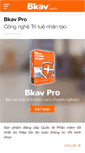 Mobile Screenshot of bkav.com